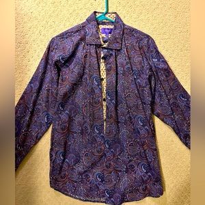 Men’s TALLIA Long Sleeve Button Down Shirt